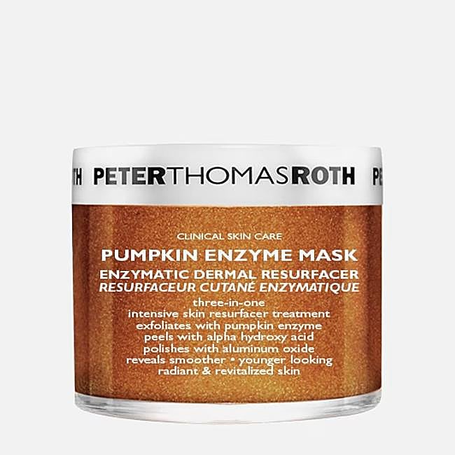 La máscara de enzimas de calabaza de Peter Thomas Roth.